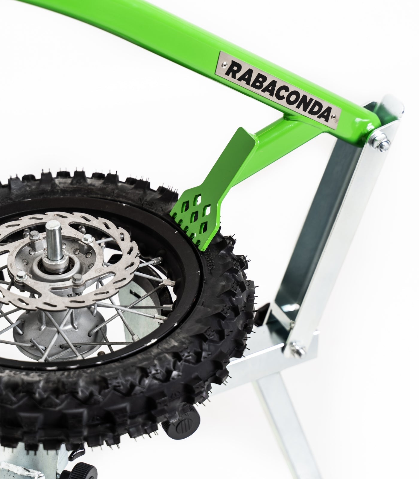 Rabaconda Mini Tire Changer for ETM RTR, Rawrr mini, Pit bikes & more