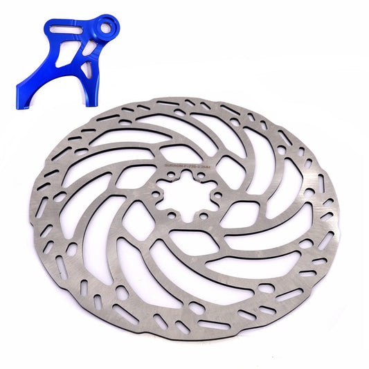 Rear 220mm Brake Disc & Adapter Kit | Sur Ron, Segway X, E-Ride Pro SS | By KKE