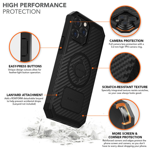 Rugged Case - iPhone 13 models | Regular, Mini, Pro, Pro Max | by ROKFORM