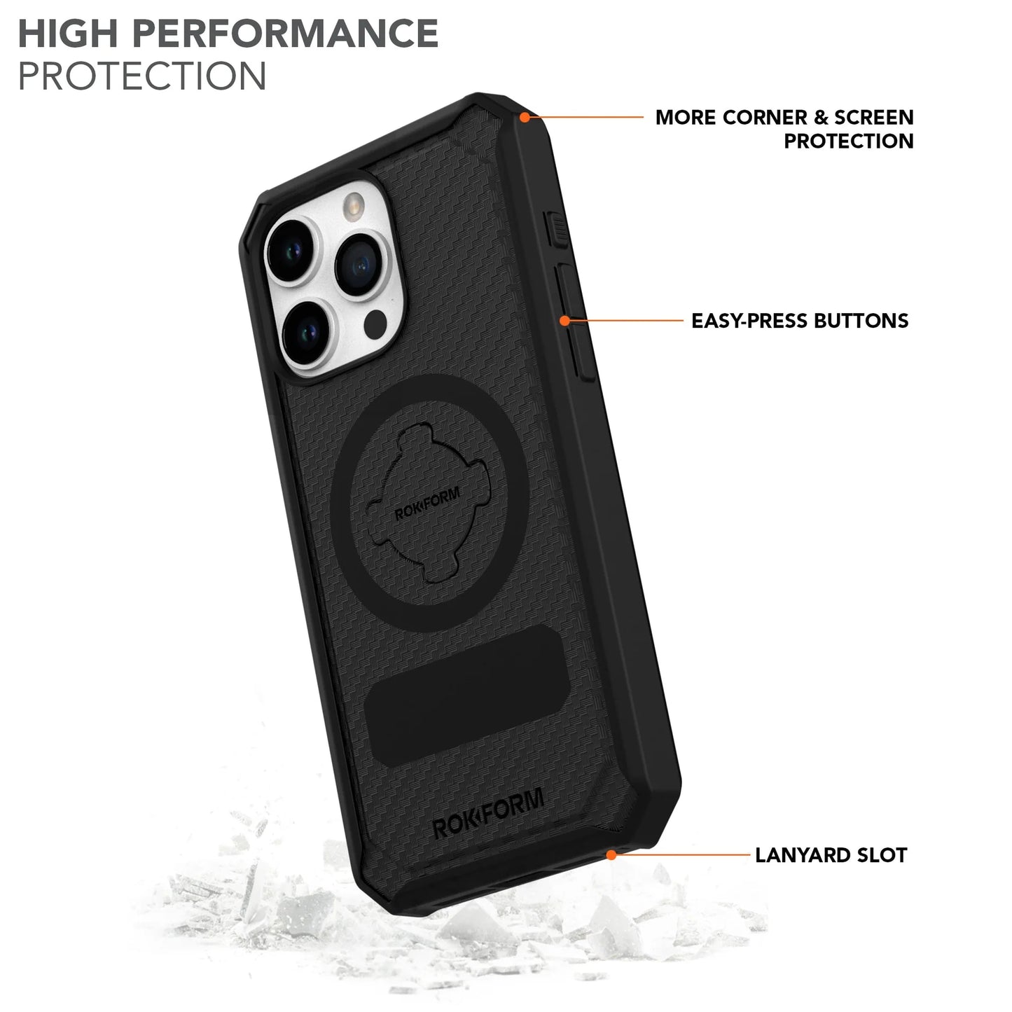 Rugged Case - iPhone 15 models |Regular, Plus, Pro, Max | by ROKFORM