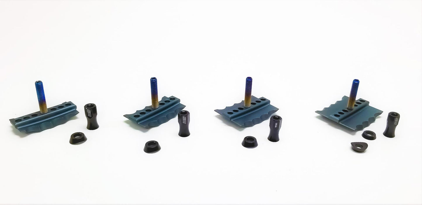 Emoto Titanium Pro Rim Locks by Warp 9