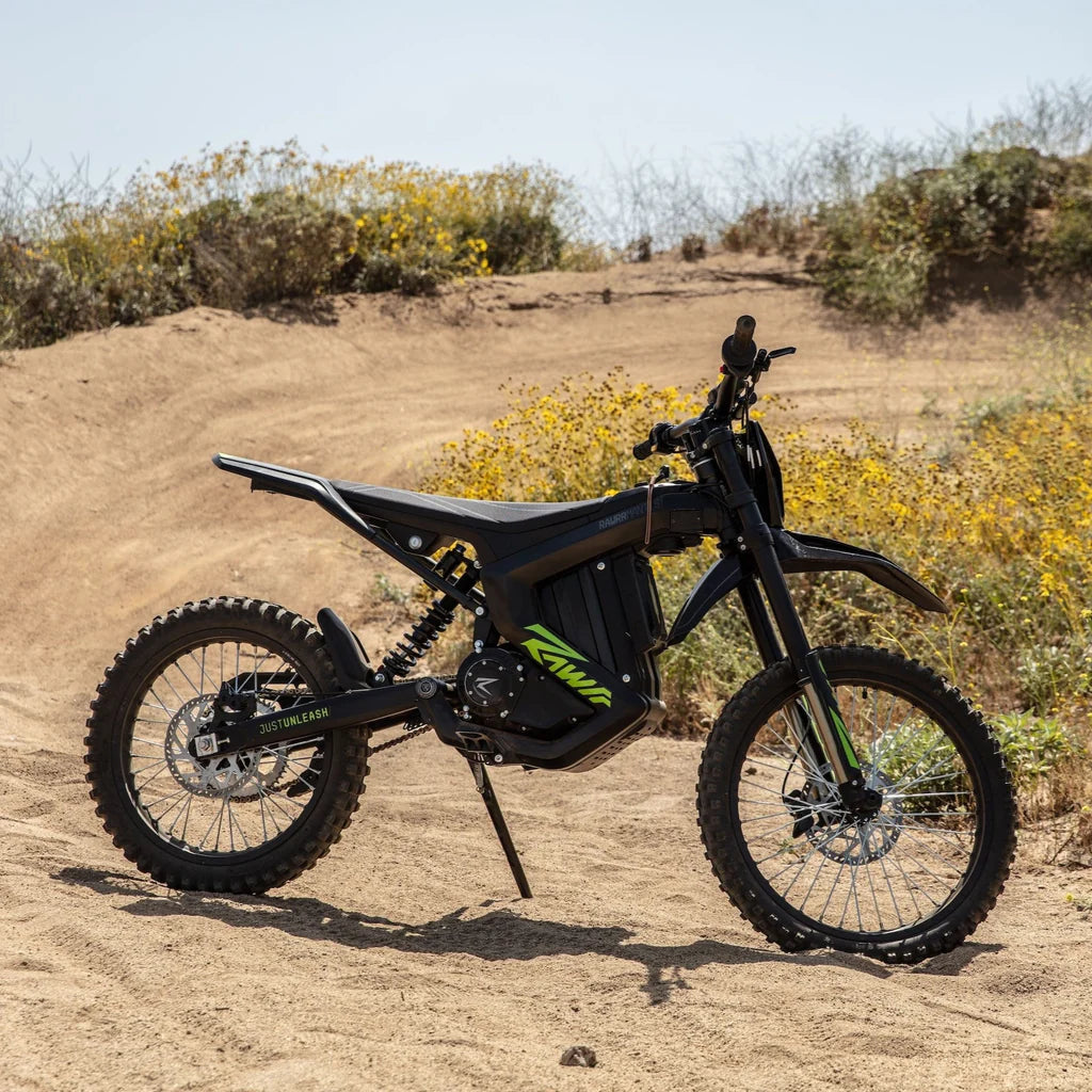 RAWRR Mantis X | 72V 30Ah 6.5kW 50mph | Electric Dirt Bike