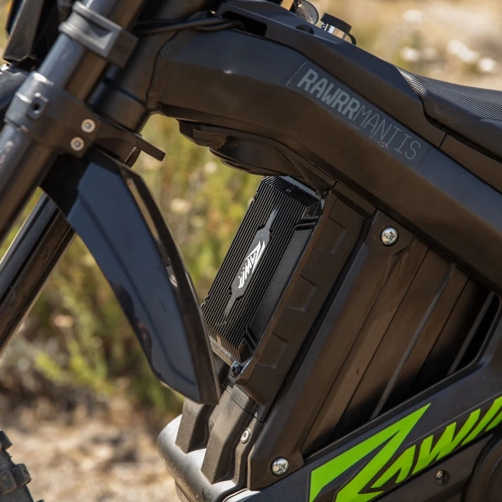 RAWRR Mantis X | 72V 30Ah 6.5kW 50mph | Electric Dirt Bike