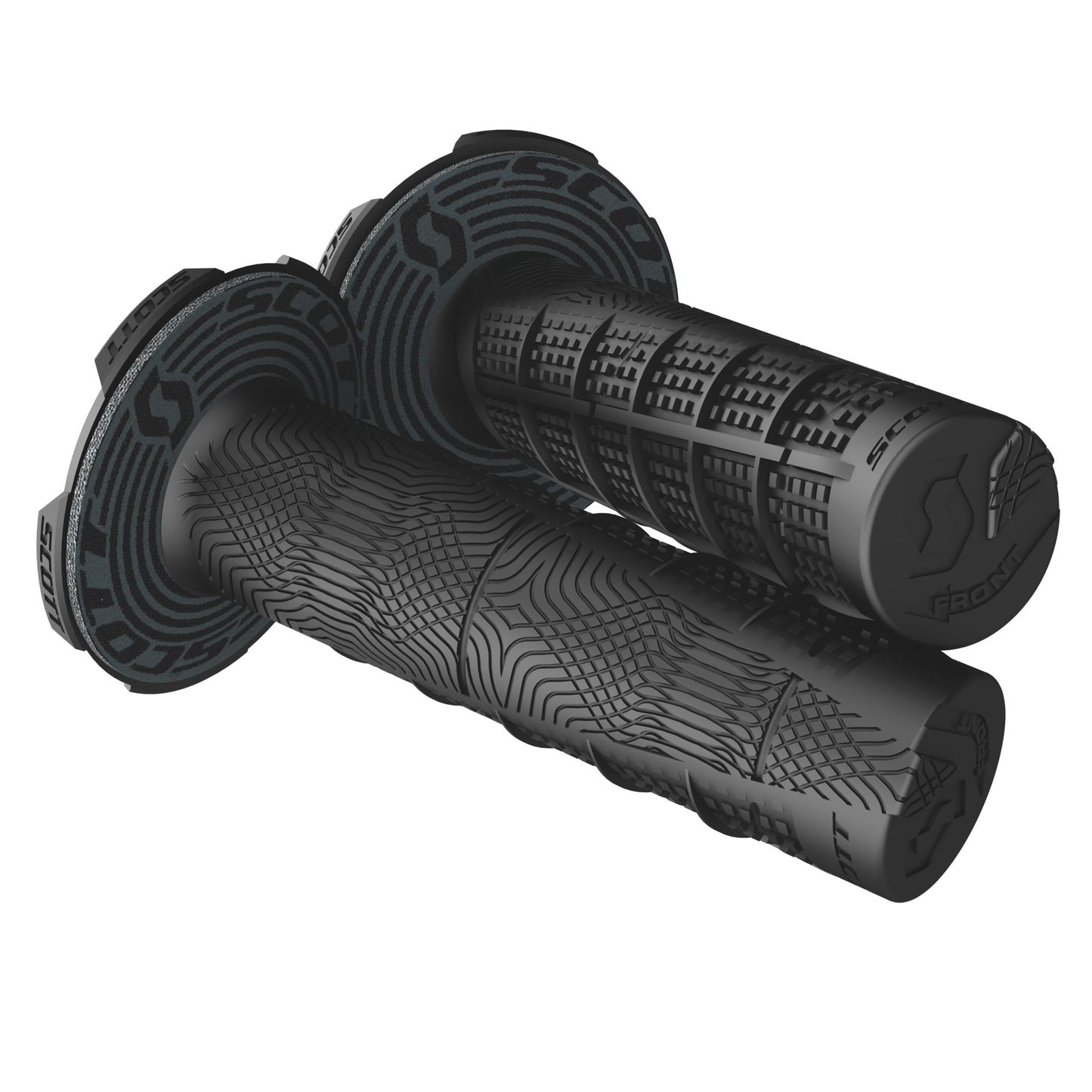 Rippin RISE3 Emoto Handle bar W/ Scott Deuce grip combo