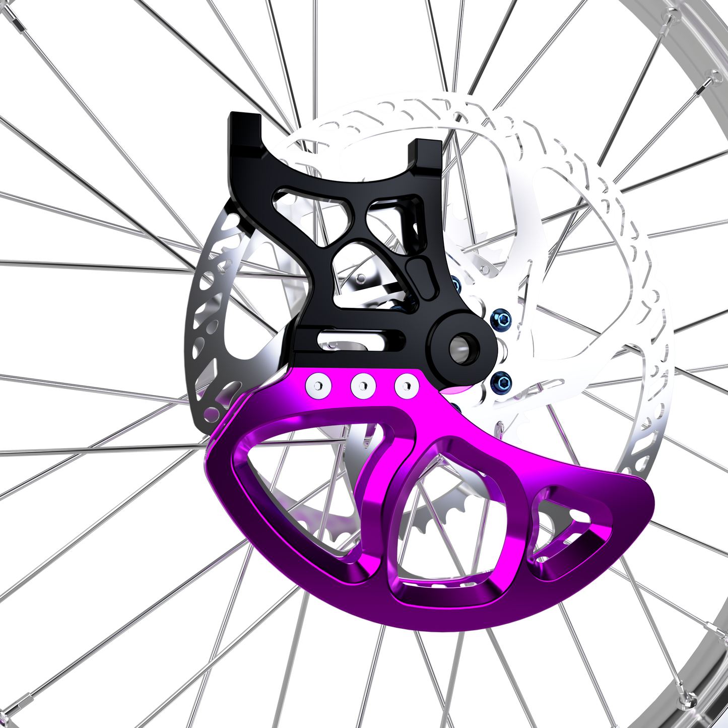 Disc Guard | 203–220mm Rotor Fitment | By Prickly Motorsports