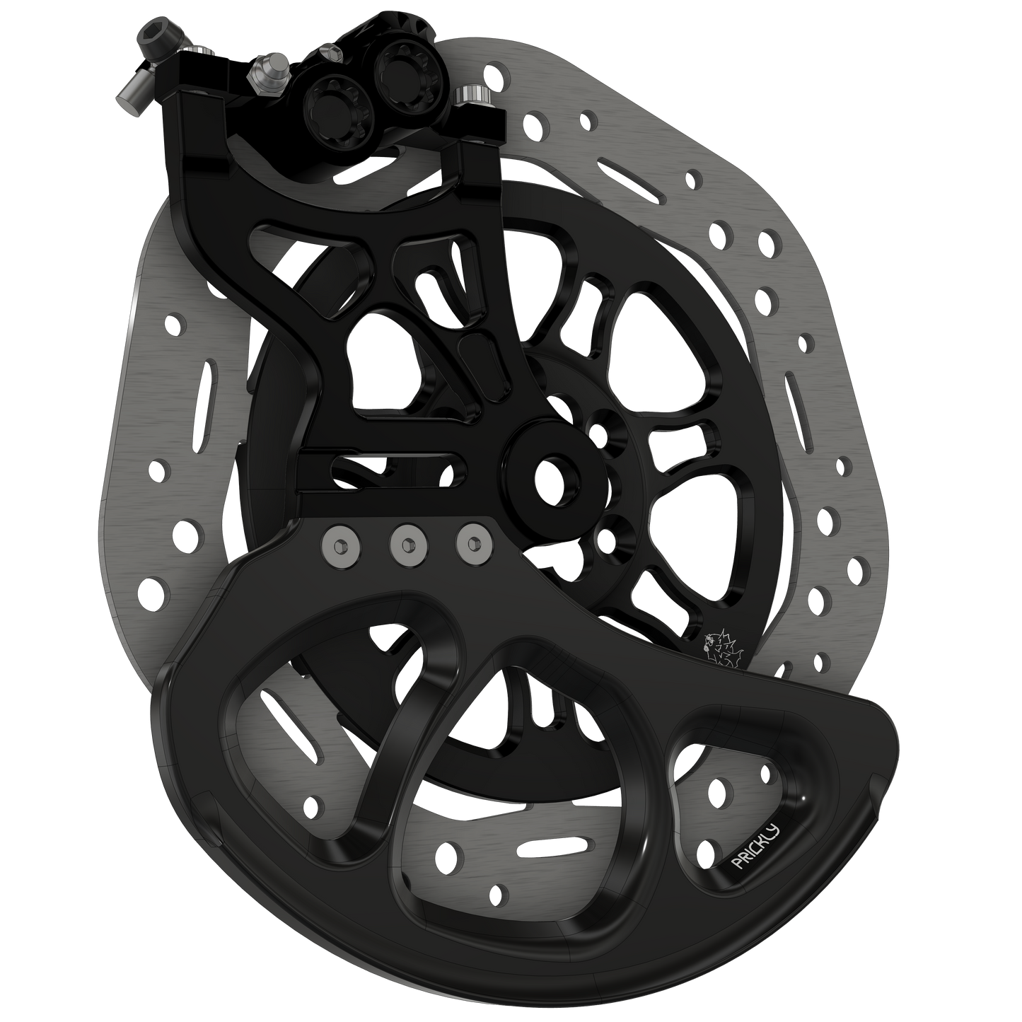 250mm Oversized Disc Guard | For Prickly Caliper Mounts | By Prickly Motorsports
