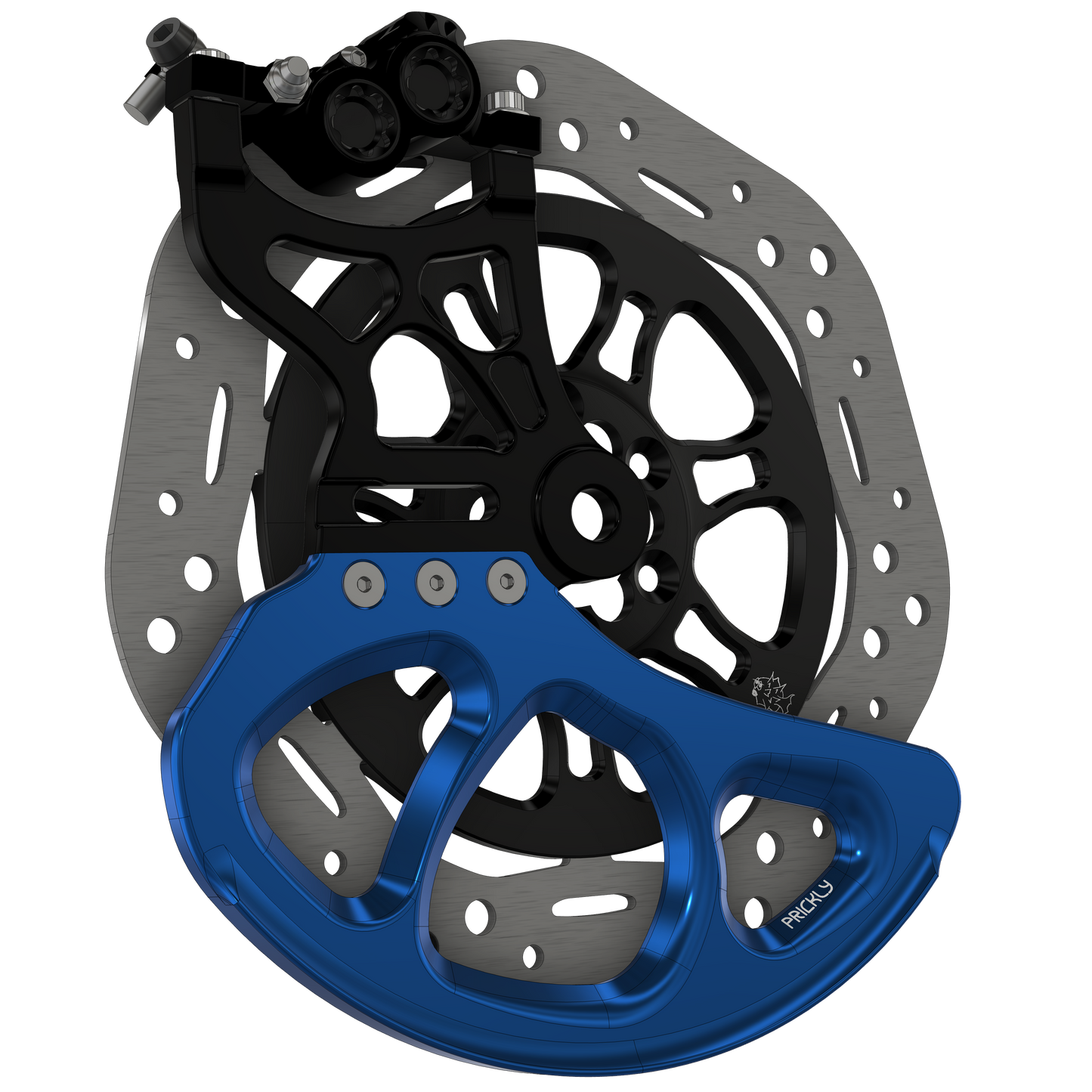250mm Oversized Disc Guard | For Prickly Caliper Mounts | By Prickly Motorsports