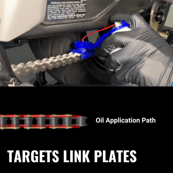 Motul Off-Road Chain Care Kit — With Oinker Precision Applicator | For All E-Moto Platforms