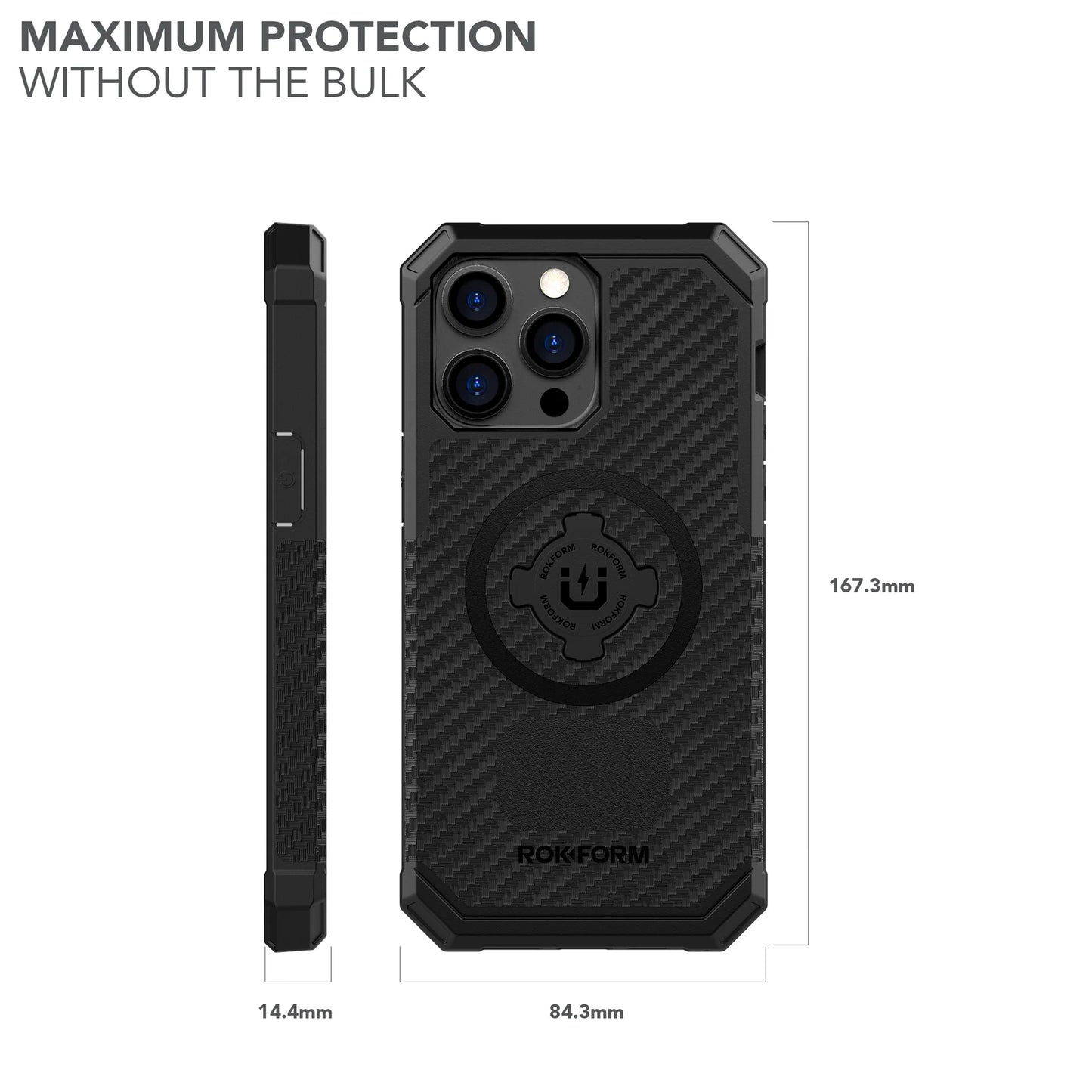 Rugged Case - iPhone 14 models |Regular, Plus, Pro, Max | by ROKFORM