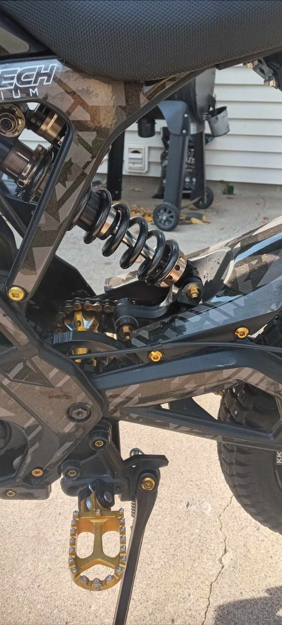 Rear Suspension/ Linkage Titanium Bolt Kit for E-Ride Pro ERP