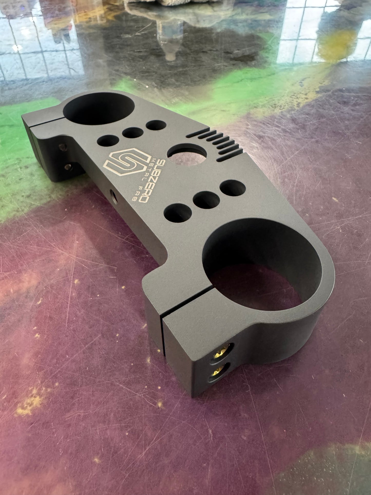 Altis Sigma Billet Upper tripple clamp for Dirt Bar clamps