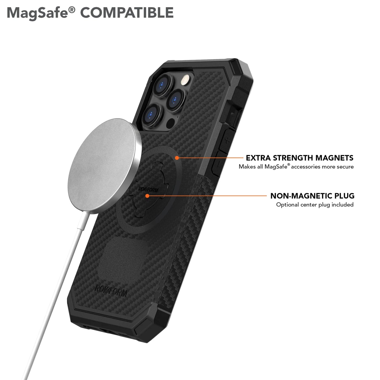Rugged Case - iPhone 14 models |Regular, Plus, Pro, Max | by ROKFORM