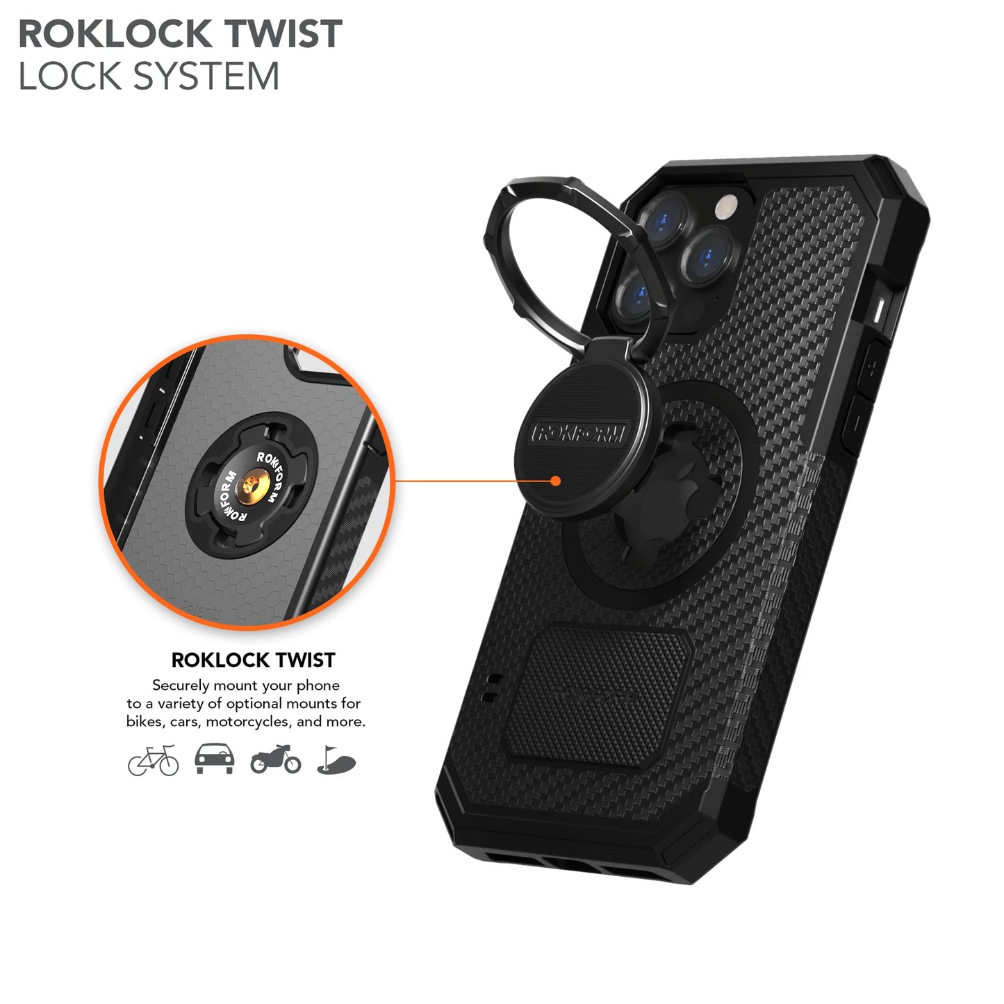 Rugged Case - iPhone 13 models | Regular, Mini, Pro, Pro Max | by ROKFORM