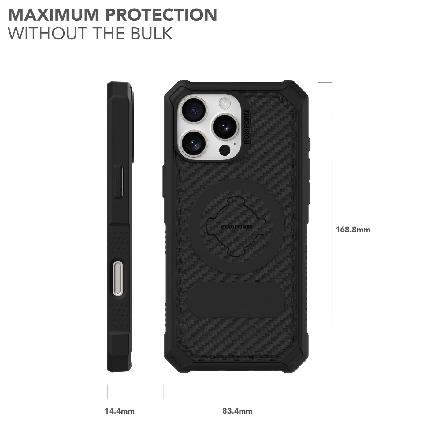 Rugged Case - iPhone 16 models | Regular, Plus, Pro, Pro Max | by ROKFORM