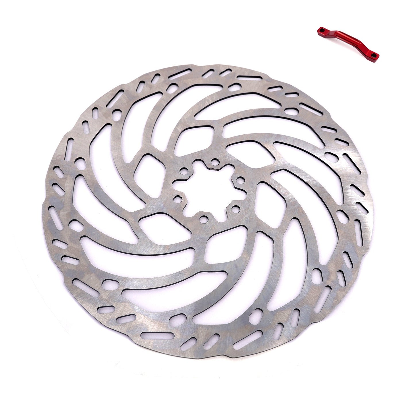 Front 220mm Brake Disc & Adapter Kit | Sur Ron, Talaria, Segway, E-Ride Pro SS | By KKE