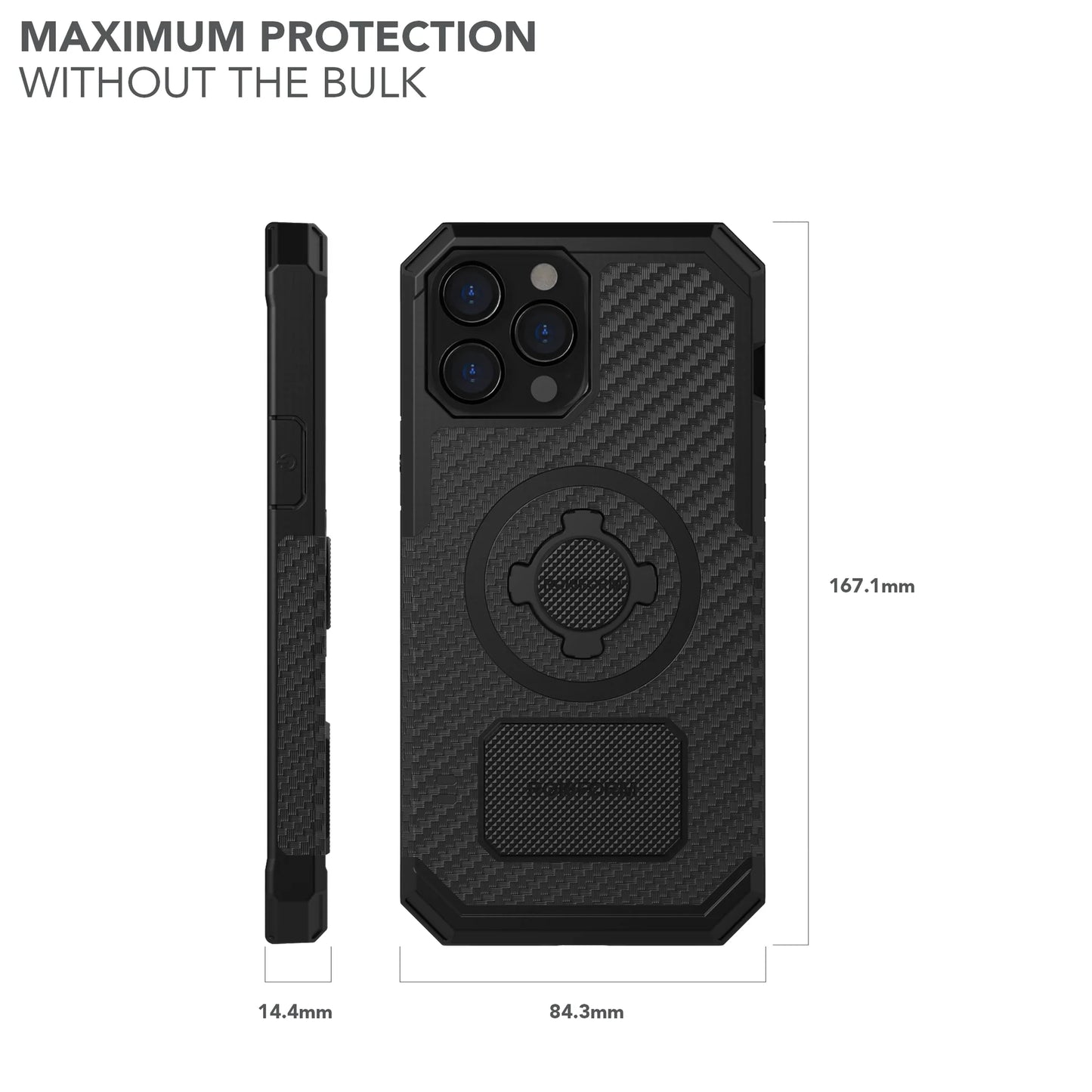 Rugged Case - iPhone 13 models | Regular, Mini, Pro, Pro Max | by ROKFORM