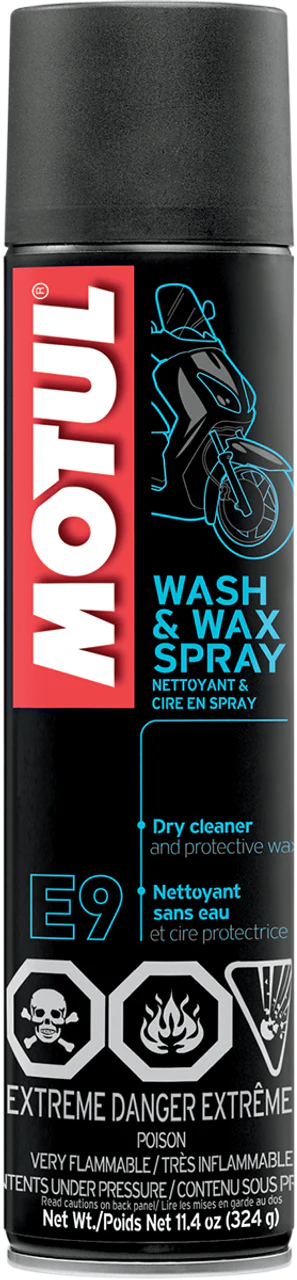 Motul Waterless Wash Kit | Full Cleaning + Detailing Kit | For E-Moto & E-Scooter Riders