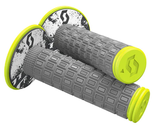 Prickly Handlebar & Bar Mount Combo with SCOTT Mellow Grips | Handle bar Kit | by Prickly Motorsports & SCOTT | for Emoto