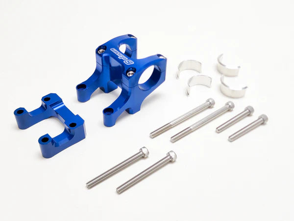 Handle bar, Direct Mount Bar Clamp & Stem Lock Kit | For Most Emotos | By Warp 9