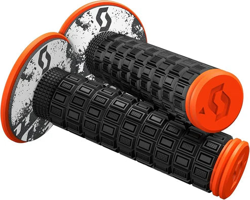Prickly Handlebar & Bar Mount Combo with SCOTT Mellow Grips | Handle bar Kit | by Prickly Motorsports & SCOTT | for Emoto