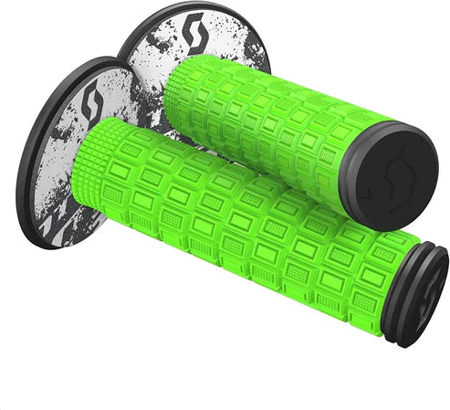 Prickly Handlebar & Bar Mount Combo with SCOTT Mellow Grips | Handle bar Kit | by Prickly Motorsports & SCOTT | for Emoto