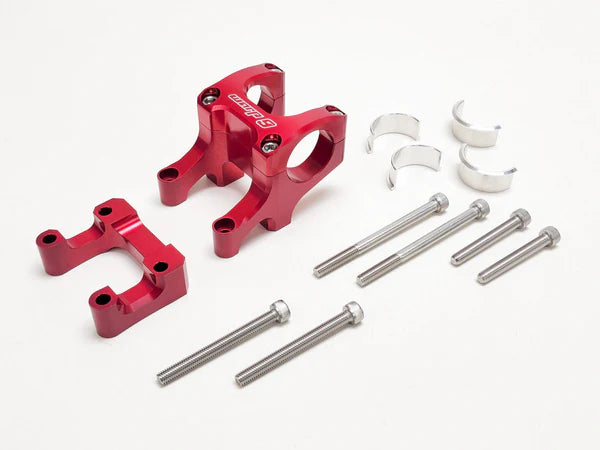 Handle bar, Direct Mount Bar Clamp & Stem Lock Kit | For Most Emotos | By Warp 9