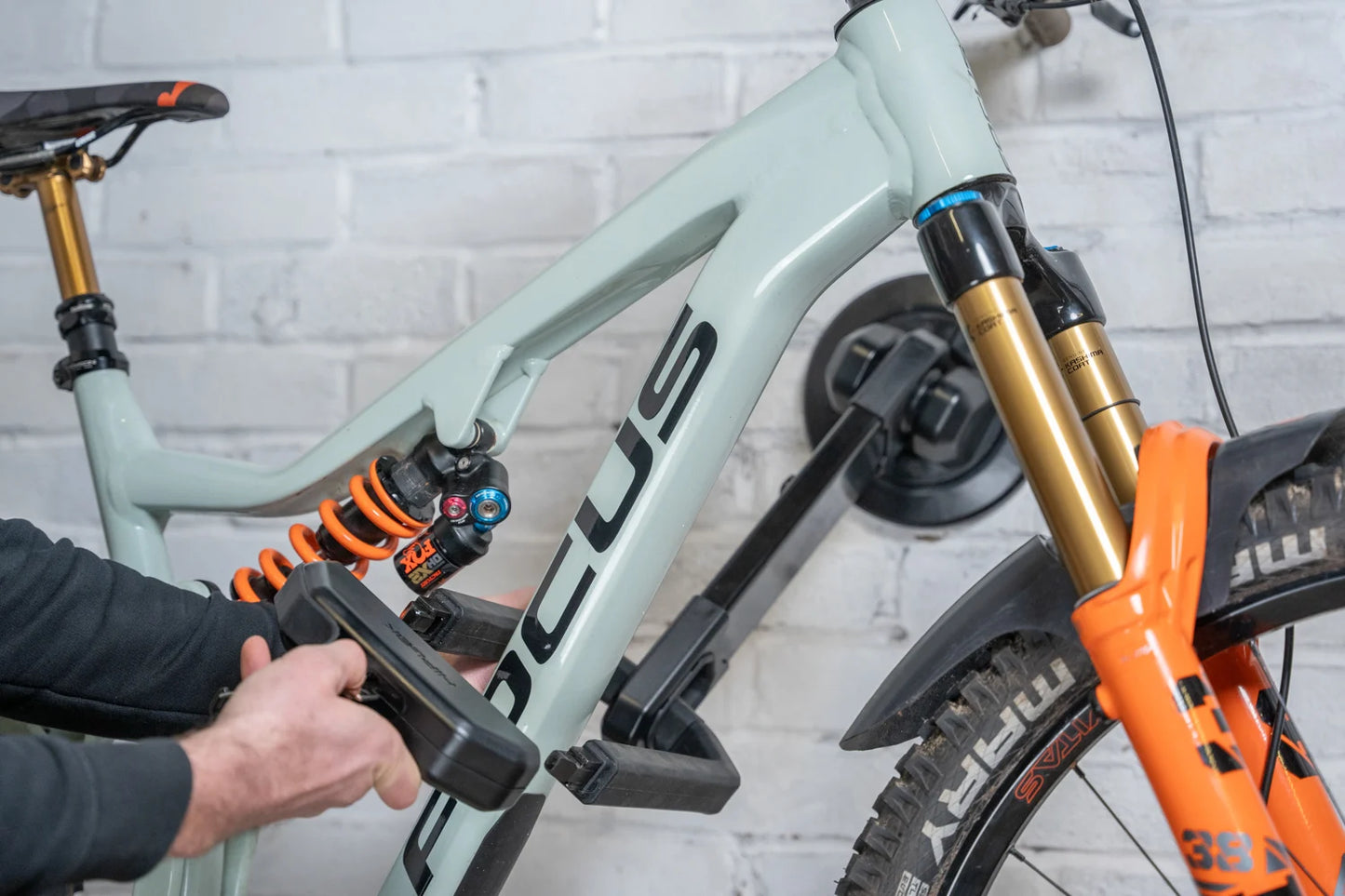 Hiplok AX1000 Anti-Angle Grinder Bike Lock anchor – Ultimate at home Protection for E-Bikes, Motorcycles & Bicycles