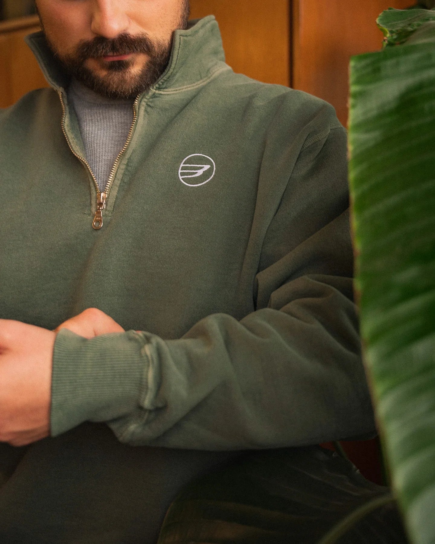 Quarter Zip Sweatshirt | Classic Fit | By Beachman
