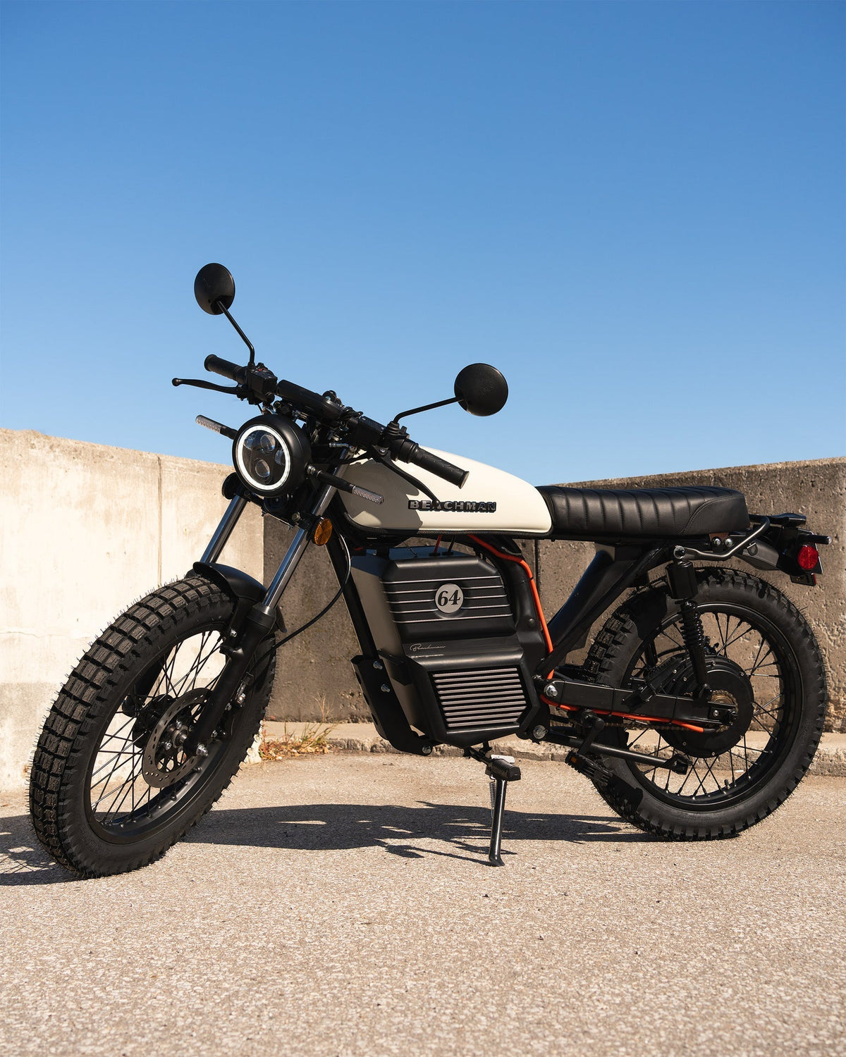 Beachman 64 E-Bike | 72V Electric Cafe Racer