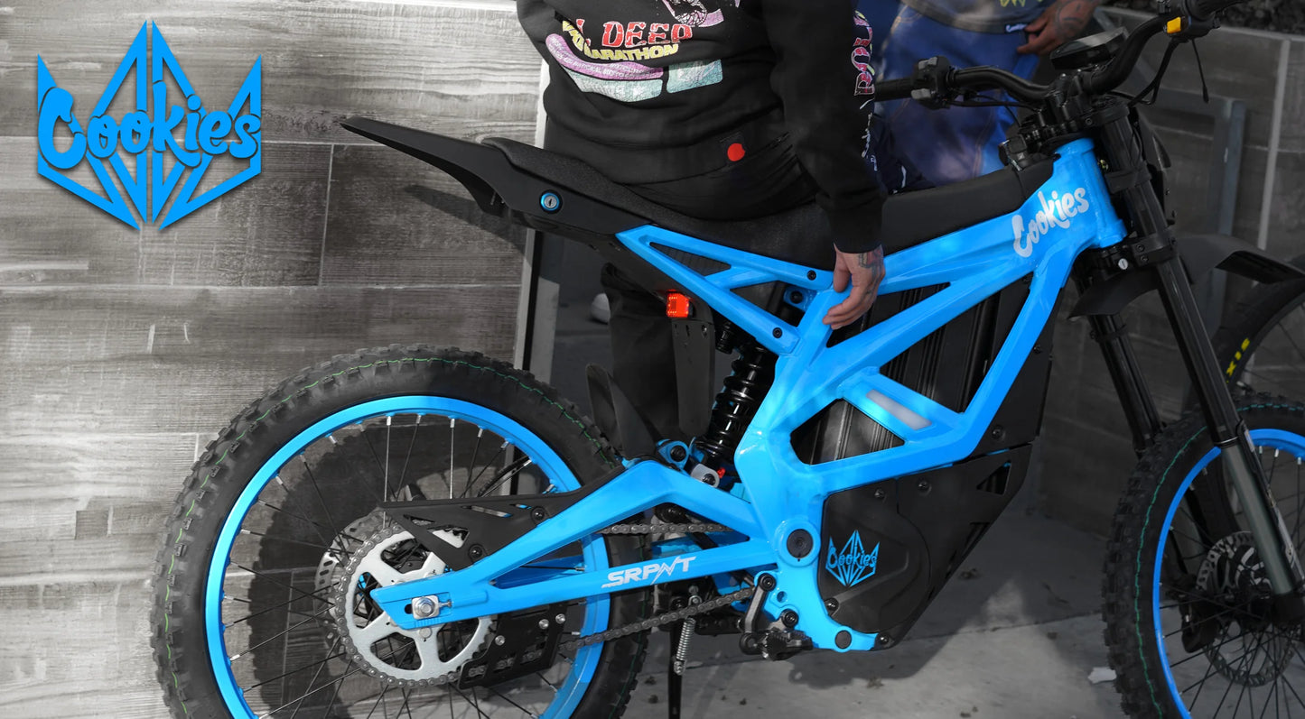 SRPNT X3 by Throne Cycles | 72V 13kW 40ah 60mph | Electric Dirt Bike (Updated Version)