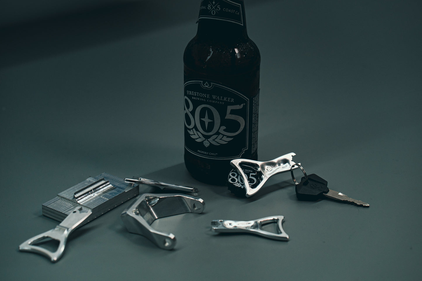 Axle Block Wrench, Bottle Opener & Keychain | Prickly Axle Blocks | By Prickly Motorsports