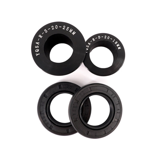 Rear Billet Bushing Spacer Kit – Black | Sur Ron Ultra Bee | By KKE