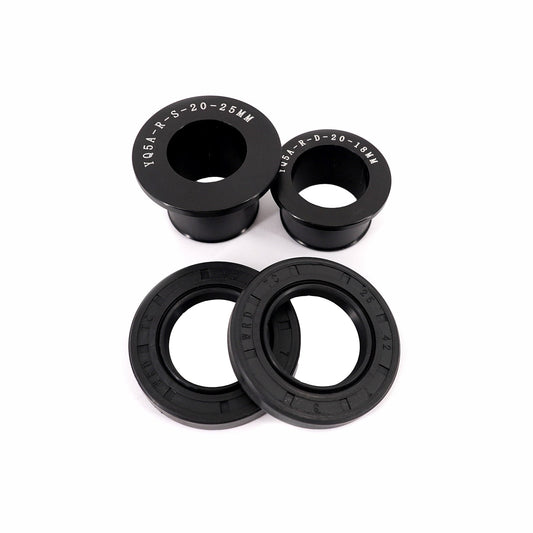 Rear Billet Bushing Spacer Kit – Black | Sur Ron Ultra Bee | By KKE