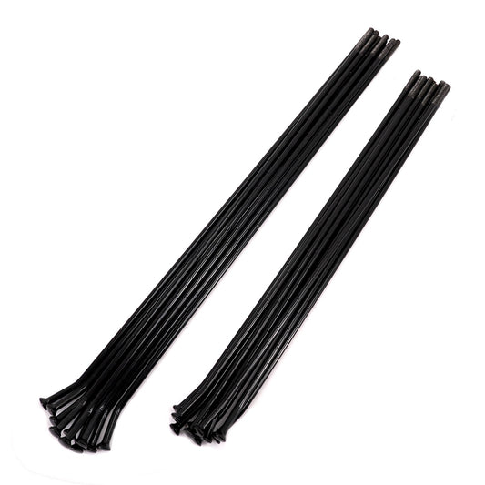 Black Spoke Kit with Black Nipples | By KKE | For SurRon Ultra Bee Electric Dirt Bikes