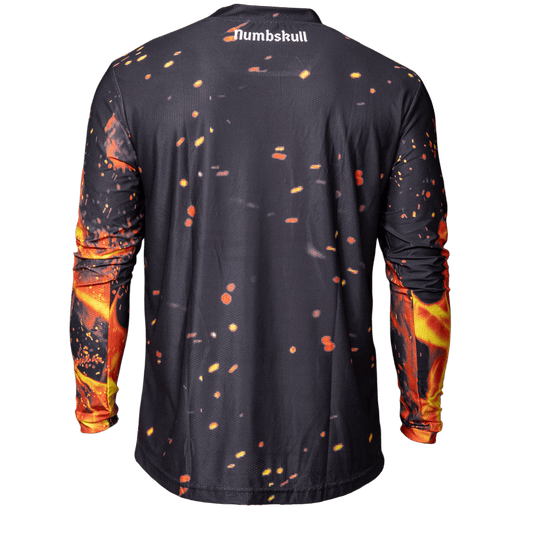 Numbskull Menace Moto/MTB Jersey 2.0: Flame | Technical Riding Jersey