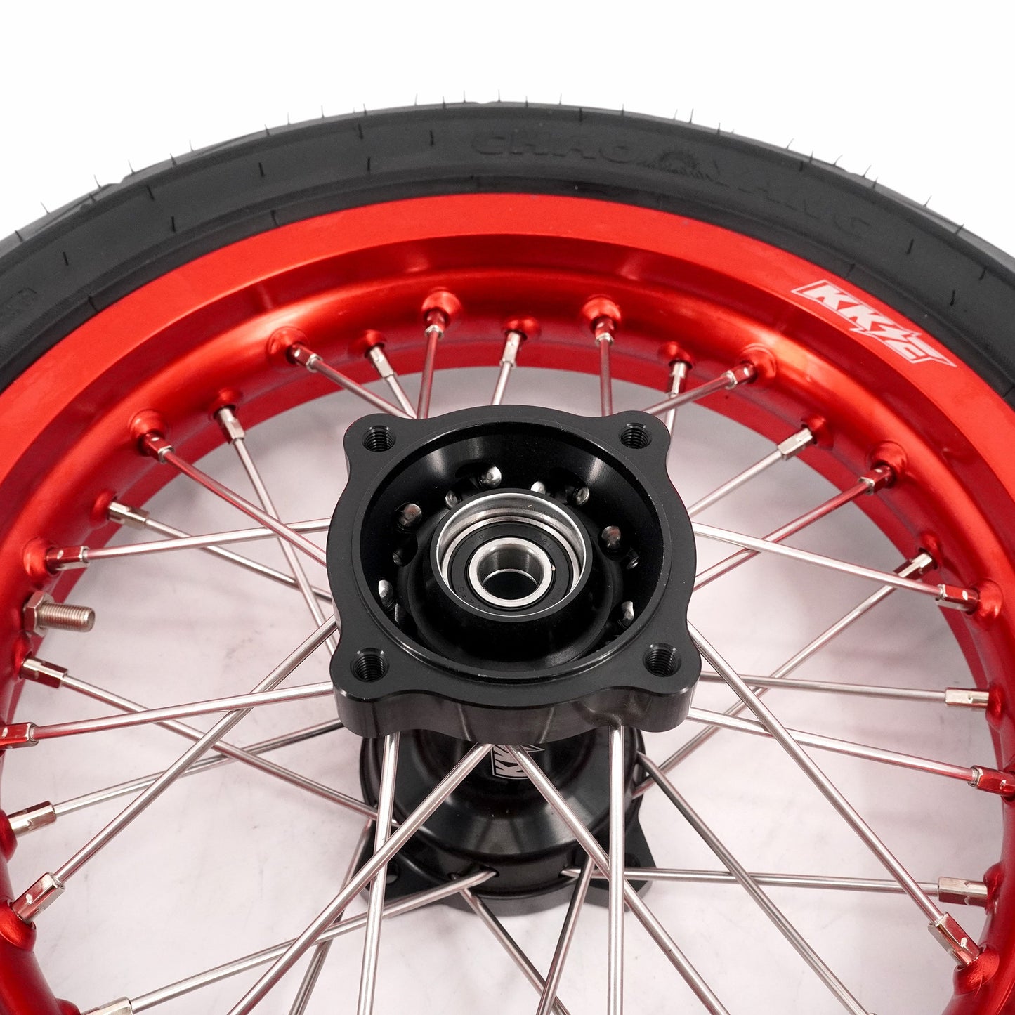 12-Inch Mini Super moto Wheel Kit with Tires | By KKE | For Rawrr Mantis X E-Moto