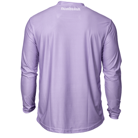 Numbskull Menace Moto/MTB Jersey 2.0: Lavender | Technical Riding Jersey