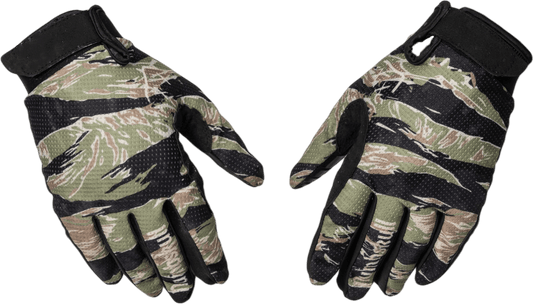Menace Moto/MTB Gloves 2.0: Green Tiger