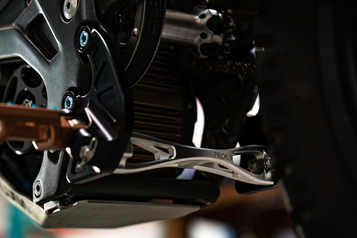 Billet Footpeg Bracket Kit | E-Ride Pro & SRPNT Moto | By Prickly Motorsports