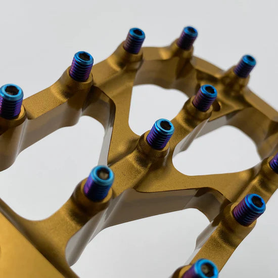 Titanium Elite Foot Peg Screws by Warp 9