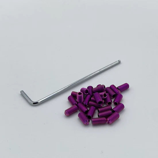 Titanium Elite Foot Peg Screws by Warp 9