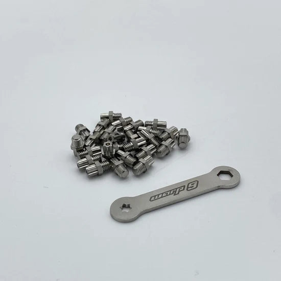 Titanium Elite Foot Peg Screws by Warp 9