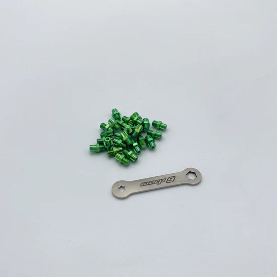 Titanium Elite Foot Peg Screws by Warp 9
