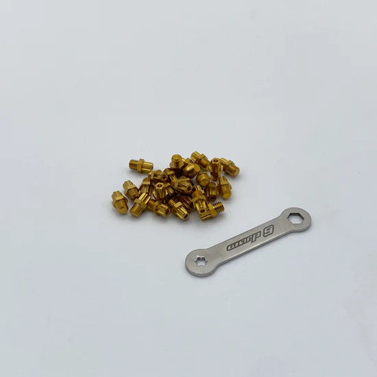 Titanium Elite Foot Peg Screws by Warp 9