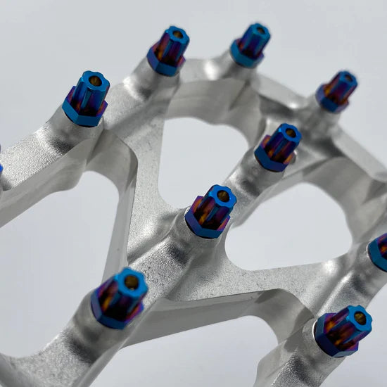 Titanium Elite Foot Peg Screws by Warp 9