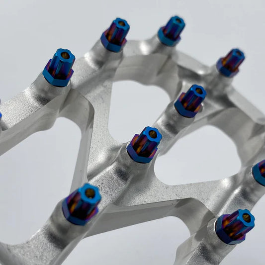 Titanium Elite Foot Peg Screws by Warp 9