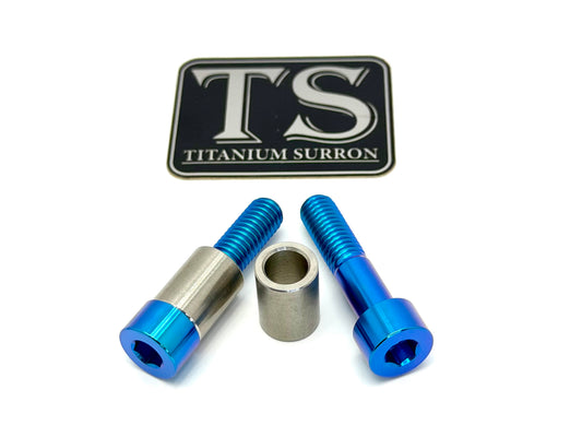 Titanium Triangle OEM Style Bolts - Surron LBS LBX, Segway X160 X260 (2)