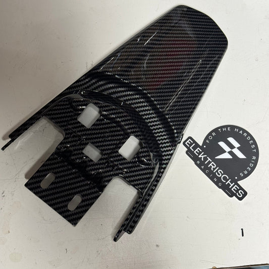 Carbon Style Rear Fender | For EMoto