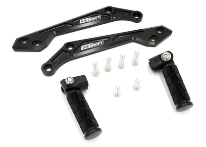 GritShift Aluminum Passenger Footpeg Kit for Sur Ron LBX & Segway X260 - REVRides