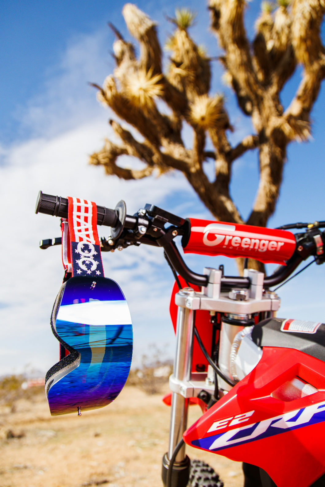 Youth USA Legacy Goggles | Havoc Blue and Black | Kids’ Off-Road and Motocross Riders
